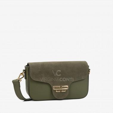 Сумка через плече (крос-боді) Virginia Conti кольору хакі