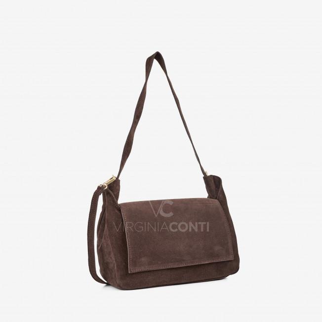 Сумка Virginia Conti кольору шоколад