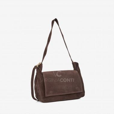 Сумка Virginia Conti кольору шоколад