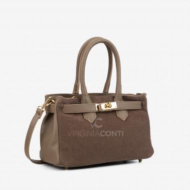 Сумка Virginia Conti цвета темный тауп