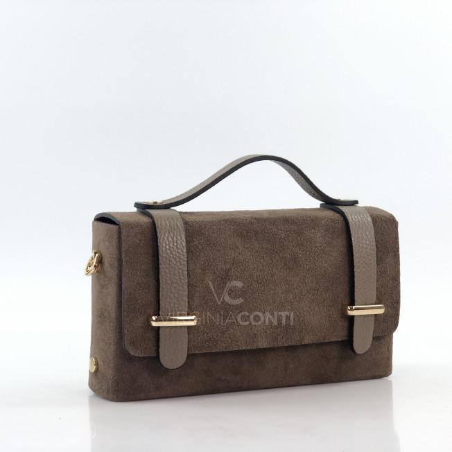 Сумка Virginia Conti цвета темный тауп