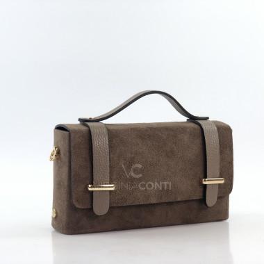 Сумка Virginia Conti цвета темный тауп