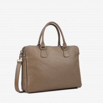 Портфель Virginia Conti цвета темный тауп