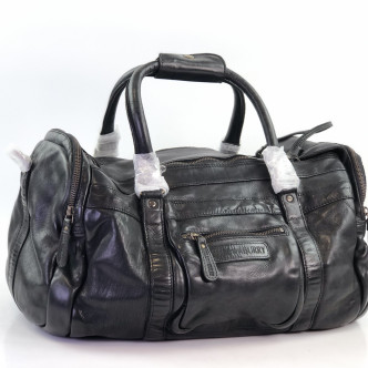 Саквояж Hill Burry черный