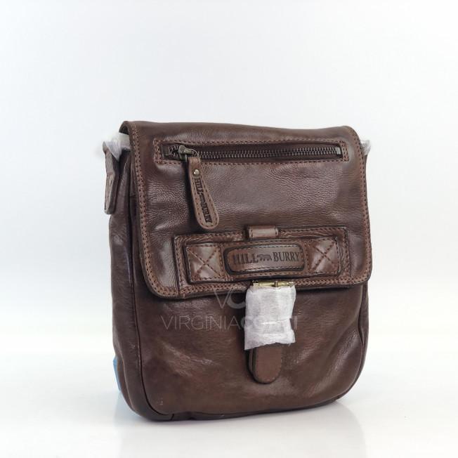 Сумка через плечо (кросс-боди) Hill Burry коричневая