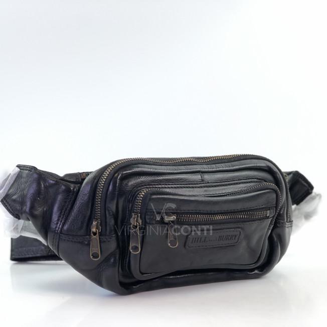 Поясна сумка (Сумка-банан) Hill Burry чорна