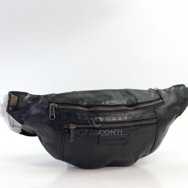Поясна сумка (Сумка-банан) Hill Burry чорна