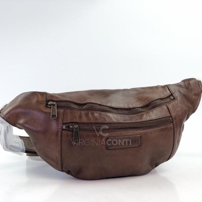 Поясная сумка (Сумка-банан) Hill Burry коричневая