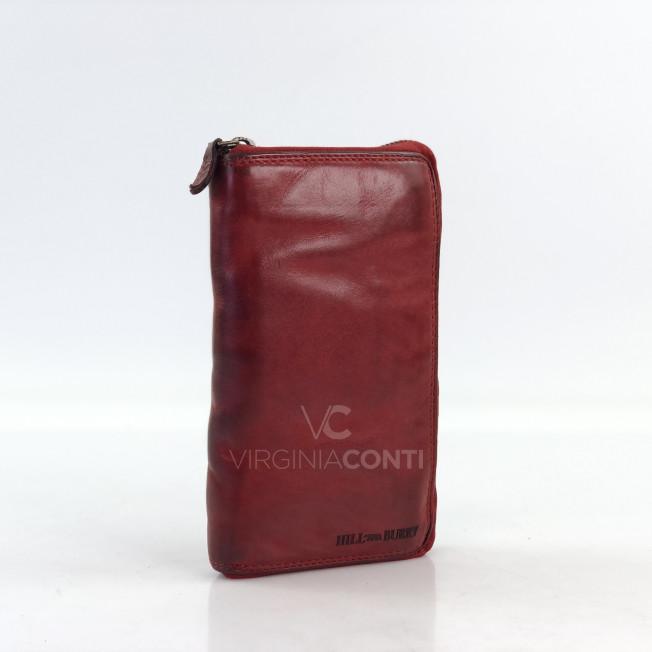 Кошелек Hill Burry красный
