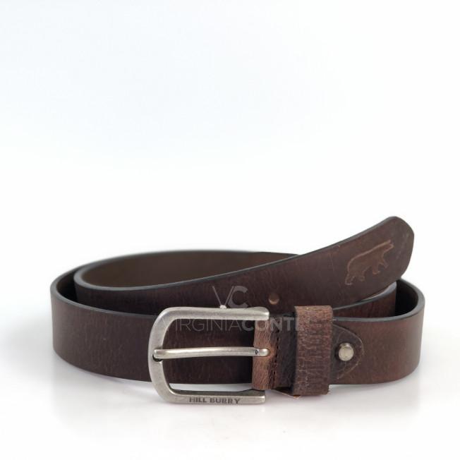 Ремінь 35 мм Hill Burry коричневий