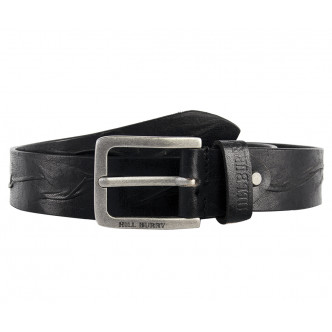 Ремінь 40 мм Hill Burry чорний (80-130 см)