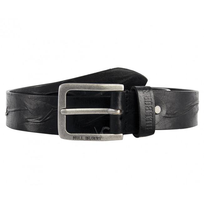 Ремінь 40 мм Hill Burry чорний (80-130 см)