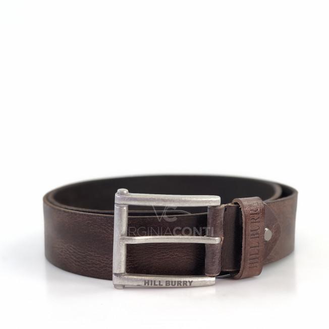 Ремінь 45 мм Hill Burry коричневий (80-130 см)