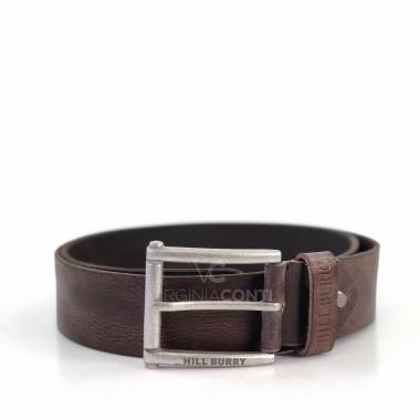 Ремінь 45 мм Hill Burry коричневий (80-130 см)