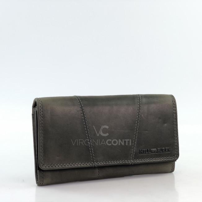 Гаманець - картхолдер Hill Burry сірий