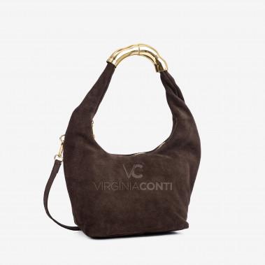 Сумка Virginia Conti кольору шоколад