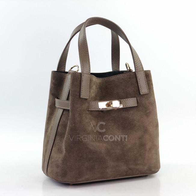 Сумка Virginia Conti цвета темный тауп