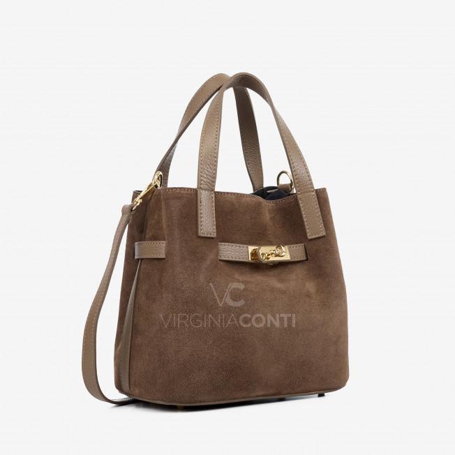 Сумка Virginia Conti цвета темный тауп
