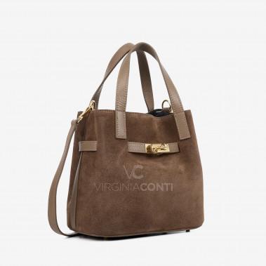 Сумка Virginia Conti цвета темный тауп