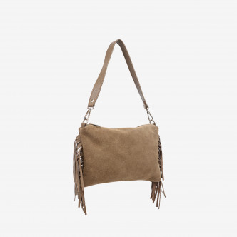 Сумка через плечо (кросс-боди) Virginia Conti цвета темный тауп