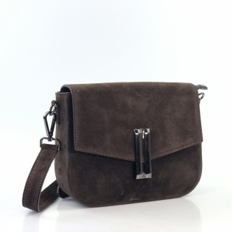 Сумка через плече (крос-боді) Virginia Conti кольору шоколад