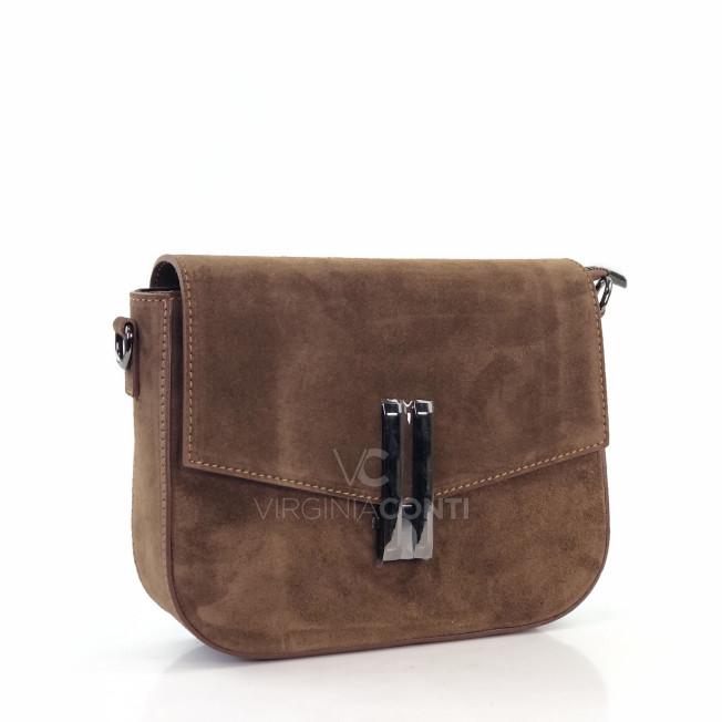 Сумка через плече (крос-боді) Virginia Conti коричнева
