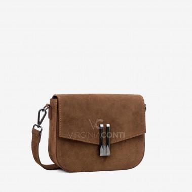 Сумка через плече (крос-боді) Virginia Conti коричнева