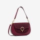 Сумка через плече (крос-боді) Virginia Conti винного кольору фото 1