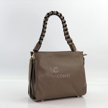 Сумка Virginia Conti кольору темний тауп
