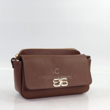 Сумка через плечо (кросс-боди) Virginia Conti коричневая