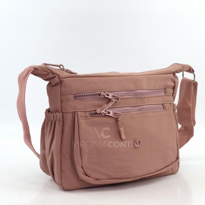 Сумка через плече (крос-боді) ORMI кольору пудри