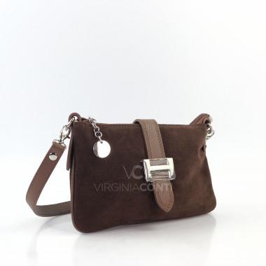 Сумка через плече (крос-боді) Virginia Conti коричнева