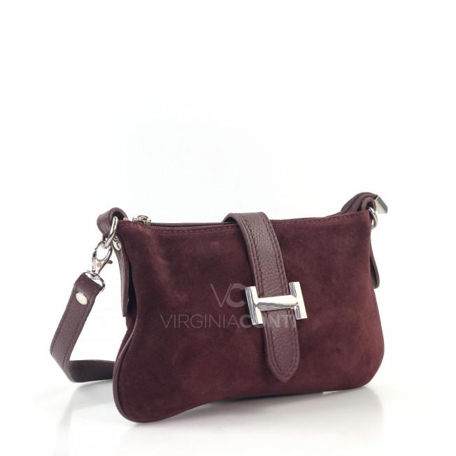 Сумка через плече (крос-боді) Virginia Conti бордова