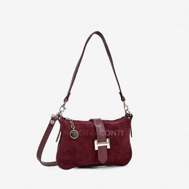Сумка через плече (крос-боді) Virginia Conti бордова