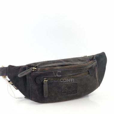 Поясна сумка (Сумка-банан) Virginia Conti темно-сіра