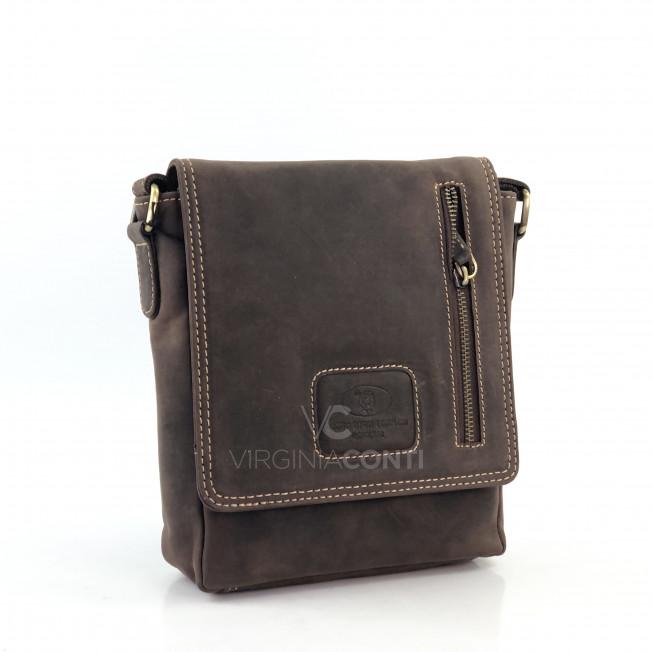 Сумка через плечо (кросс-боди) Virginia Conti коричневая