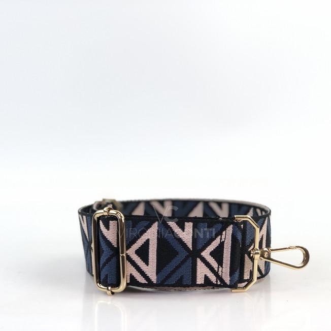 Ремешок для сумки темно-синий