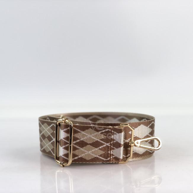 Ремешок для сумки темно-рыжий