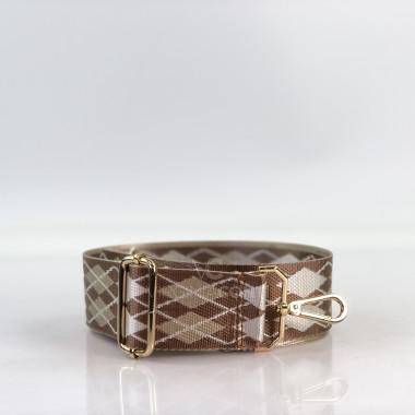 Ремешок для сумки темно-рыжий