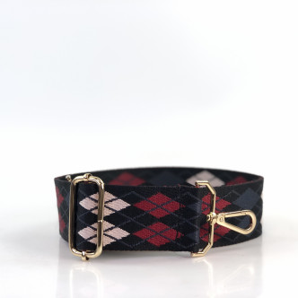 Ремешок для сумки красный