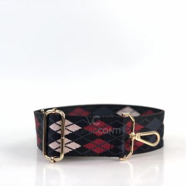 Ремешок для сумки красный