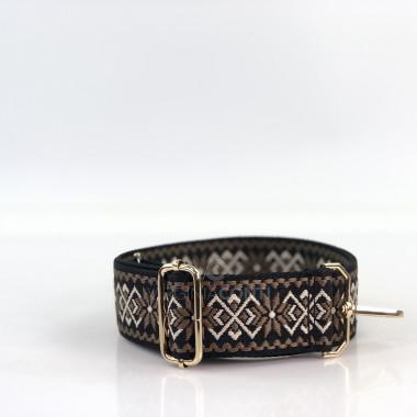 Ремешок для сумки цвета темный тауп