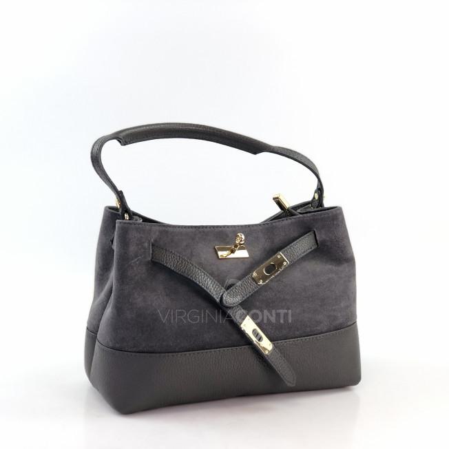 Сумка Virginia Conti темно-сіра