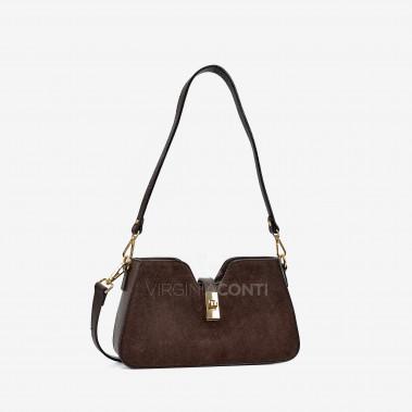 Сумка Virginia Conti кольору шоколад