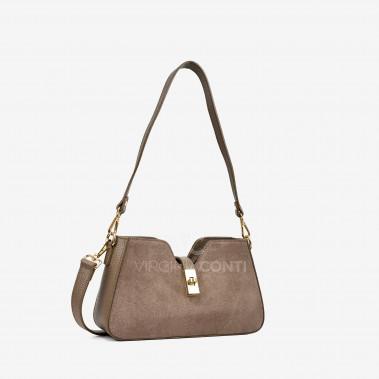 Сумка Virginia Conti кольору темний тауп