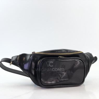 Поясная сумка (Сумка-банан) Virginia Conti черная