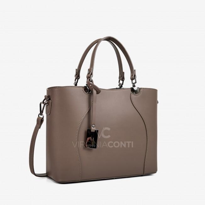 Сумка Virginia Conti кольору темний тауп