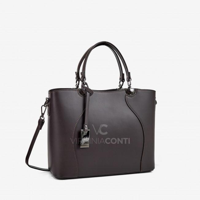 Сумка Virginia Conti кольору шоколад