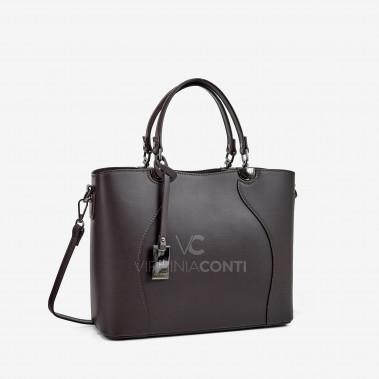 Сумка Virginia Conti кольору шоколад