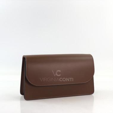 Сумка через плече (крос-боді) Virginia Conti коньячна